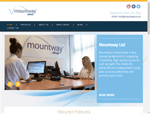 Tablet Screenshot of mountway.co.uk